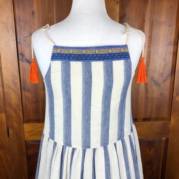 Altar'd State Coastal Striped Embroidered Boho Dress
Festival Cottagecore - Picture 8 of 12